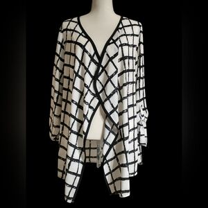 Black and White Cardigan/Jacket